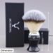 Jag Shaving Men's Shaving Brush - Synthetic Silvertip Ergonomic Black Design for Superior Shaving Experience - Buy Online on GoSupps.com