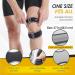 Patellar Tendon Support Strap 2 Pack - Reduce Knee Pain with Patella Stabilizer Brace - Non-Slip Silicone Buttons - Upgraded Design for Patellar Tendonitis Relief - One Size Fits All - Buy Online on GoSupps.com