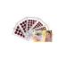 Bollywood Forehead Stickers Adhesive Body Jewelry - 9 Cards Multicolored Tattoo Velvet Bindi Round Dot (Maroon) - Buy Online on GoSupps.com