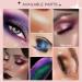 Shimmer Eyeshadow | Women Shimmer Makeup Eye Shadow Single Buildable | Reflective Glitter Eyeshadow Single for Travel Daily Travel Parties Picnics - Buy Online on GoSupps.com