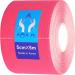 Shop Kinesiology Tape for Athletes | 16ft Water Resistant Latex Free Elastic for Knee Elbow & Shoulder Pain - Pink - Buy Online on GoSupps.com