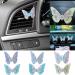 FRJINIE Butterfly Car Accessories Interior For Women Embroidery Fragrance Butterfly Decoration 3d Butterfly Car Decoration Exquisite Car Console Air Outlet Decor For Girls And Women (E) - Buy Online on GoSupps.com