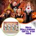 36 Pack Halloween Lip Balm & Keychain Set - Ghost Spiderweb Skull & Bat Lip Moisturizers for Party Favors & Basket Stuffers - Buy Online on GoSupps.com