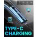 Hair Clippers for Men Cordless Clippers for Hair Cutting Professional Mens Hair Clippers Rechargeable Hair Trimmer LED Display 20 Adjustable Lengths A-blue - Buy Online on GoSupps.com