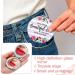 Panelee 10 Pcs Inspirational Compact Mirror Bulk - Double Sided Portable Travel Makeup Mirror - Ideal Gift for Women & Girls - Buy Online on GoSupps.com
