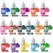 16 Colors Food Coloring Set - Highly Concentrated Liquid for Cakes Drinks Slime Soaps & More - 6ml Each | International Shipping Available - Buy Online on GoSupps.com