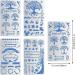 BENECREAT 4PCS 4x7 Inch Tree of Life Metal Stencils - Animal Leaves Vine Templates for Wood Carving, Drawings, Woodburning, Engraving, and Scrapbooking - Buy Online on GoSupps.com