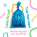 Toolik Diaper Bag Dispenser Refills - 8 Rolls, 120 Unscented Disposable Waste Bags - Buy Online on GoSupps.com