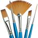 Winsor & Newton Series 888 Cotman Long Handle Fan Brush - Size 2 - Buy Online on GoSupps.com