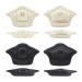 4 pairs of heel cushions strong self -adhesive heel protection heel holder adjustable size heel cushion for too big shoes men women sports shoes leather shoes