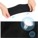 Soft Ventilate Gel Heel Socks Open Toe Socks for Dry Hard Cracked Skin Moisturizing Day Night Care Skin 3 Pairs (Black White Grey) - Buy Online on GoSupps.com
