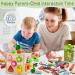 Motoric Cubes 5-in-1 Activity Toys for 1-3 Year Olds | Montessori Educational Wooden Activity Center | 49 PCS Gift for Kids 18 Months+ - Buy Online on GoSupps.com