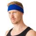 CHARM Casualbox | Sport Headband Yoga Hairband Sweat Absorbent Moisture Absorbent Blue