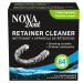 Novadent Retainer Cleaner for Aligner Night Guard Mouthguard Sports Guard - 84-Day (12 sachets) 12 Count