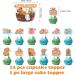 Gallasy 13pcs Capybara Birthday Cupcake Topper Capybara Cake Topper for Kids Birthday Capybara Baby Shower Capybara 1st Birthday Decoration - Buy Online on GoSupps.com