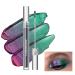 Multichrome Eyeshadow  Intense Color Shifting  Waterproof&Long-Lasting with No Creasing Green Purple Glod Duochrome Eyeshadow  Cruelty Free High Pigment Metallic Shimmer Eyeshadow  Chameleon Glitter Liquid Eyeshadow (gre...