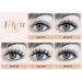 14 Pairs D Curl Cluster Lashes - 140 PCS DIY Individual Wisps, Reusable Segments for Professional Makeup - Devil 05-D - Buy Online on GoSupps.com