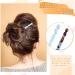 12-Piece Acetate Hair Sticks: Leopard Print Hair Pins for Women and Girls - Vintage Chinese Hair Accessories - Stylish Hair Chopsticks for Bun Hairstyles - Buy Online on GoSupps.com