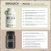 BCAA 1000 Giga Caps - 8000mg High Dose Vegan Amino Acids | 300 Capsules 2:1 Ratio Leucine Isoleucine & Valine - Lab Tested - Buy Online on GoSupps.com
