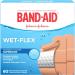 Band-Aid Water Resistant Wet-Flex Adhesive Bandages Assorted Sizes Value Pack Small Regular Large 60 Bandages Variety Pack - Buy Online on GoSupps.com
