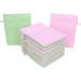 Betz 10-Piece Cotton Wash Gloves Set | Palermo Rose & Green | 100% Cotton | 16x21 cm | Ideal for Gift & Bathing | International Shipping - Buy Online on GoSupps.com
