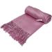 GFM Smooth Shiny Surface Pashmina Style Scarf in Dusky Pink - L9 - Buy Online on GoSupps.com
