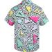 Mikenko Retro Hawaiian Shirt | Funny Button Down Big & Tall Short Sleeve Shirt | Men Women | Mint 01 | XX-Large - Buy Online on GoSupps.com