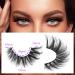 Mnik Lashes Fluffy False Eyelashes 7 Pairs 20mm D Curl Russian Wispy Cat Eye Natural Look - FANXITON D-20MM-02 - Buy Online on GoSupps.com