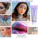 Mermaid Sequins Body Glitter Gel 50ml - Sparkling Liquid Eyeshadow for Face, Hair, and Nails - Christmas Festival Makeup Decoration - Colour 2 - Buy Online on GoSupps.com