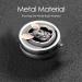 Buy Grey Rat Portable Metal Pill Box - Round Mini 3-Compartment Travel Design for Small Pills - Ideal for On-the-Go - Buy Online on GoSupps.com