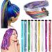 Hair Extensions Clip In Hair Extensions Colored Hair Extensions 22Inch Straight Color Clip in on Hair Extension Rainbow Party Highlights Synthetic Hairpiece for Girls Hair Pieces(5-sancai) 22inches 5-sancai - Buy Online on GoSupps.com