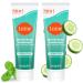 LUME Whole Body Deodorant - Invisible Cream Tube - 72 Hour Odor Control - Aluminum Free Baking Soda Free Skin Safe - 3.0 ounce (Pack of 2) (Minted Cucumber) Minted Cucumber 3 Ounce (Pack of 2)