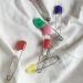 100 Pieces Diaper Pins 2.2 inch Baby Safety Pins Long Plastic Head Safety Pin with Locking Closures Plastic Head Cloth Diaper Pins Stainless Steel Nappy Pins Plastic Head Safety Pin - Buy Online on GoSupps.com