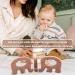 Baby Wooden Elephant Teether Pendant - Food Grade DIY Jewelry Necklace & Play Gym Pack of 10 - Buy Online on GoSupps.com