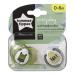 Tommee Tippee Every Day Pacifiers Symmetrical Design BPA-Free Silicone Binkies 0-6m 2-Count Colors and Designs Vary - Buy Online on GoSupps.com
