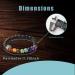 Enpato Pet Memorial Gifts Rainbow Bridge Bracelets Pet Loss Gifts with Card Pet Memorial Gifts for Women Man Loss of Dog Gifts (a Pair) - Buy Online on GoSupps.com