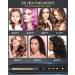 Buy Cordless Hair Straightener & Curler - 2-in-1 Portable USB Rechargeable Iron with 12800mAh Battery for Travel - Buy Online on GoSupps.com