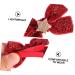 ABOOFAN 4 Pairs Bow Tie Bowknot Hairbands Barrette Ponytail Hair Ties Elastic Hair Band Elastic Hair Tie Christmas Bowknot Hairpin Bowknot Barrette Bride Star Shape Fabric Props - Buy Online on GoSupps.com