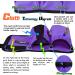 Youruimei 3 Bottle Violet Massage Oil Bag - Therapist Holster for Massage Lotion and Oils - Buy Online on GoSupps.com
