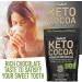 Keto Cocoa Mix with 6g MCTs - Sugar Free Hot Chocolate for Ketogenic Diet | Gluten Free | 20 Servings - Buy Online on GoSupps.com