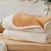Vanessa Collection 100% Cotton Reversible Bathroom Towels - 6 Piece Set Ivory/Ochre - Buy Online on GoSupps.com