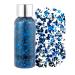 GL-TURELIFES MERMAID Mermaid Chunky Glitter Lidscay glitter body gel festival glitter cosmetics face hair nail make-up long loading sparkling 30 g (05 # blue) 05 # blue