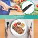 Tactical Spork Spoon Combo - 3-in-1 Camping Utensils 2 Pack (Black) | Backpacking & Camping Gear - Buy Online on GoSupps.com