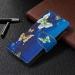Miago Huawei Y7 2019 Case - 9 Card Slots Colorful Leather Wallet Cover with Gold Butterfly Design - Buy Online on GoSupps.com