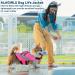 ALAGIRLS Dog Life Jacket - Pink Dog Costume for Swimming Pool Beach & Boating | Size MM 47-61cm - Buy Online on GoSupps.com