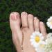 FANDAMEI 12 Colors 288PCS Press on Toe Nails Set - Short Square, Glitter & Glossy False Toenails | French Tip for Summer Nail Art - Buy Online on GoSupps.com
