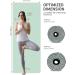 CAMBIVO Extra Thick TPE Yoga Mat - Mint Green+Gray 72*24*0.24 inch - With Carrying Strap for Yoga, Pilates & Floor Exercises - Buy Online on GoSupps.com