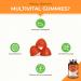 Vegan Multivitamin C Gummies for Kids - Sugar-Free Immune Boosting Orange Flavor with B Complex & Zinc | 100% Gelatin-Free - Buy Online on GoSupps.com