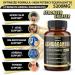 Premium 5in1 Ashwagandha Capsules | 5200mg Equivalent | Turmeric, Rhodiola Rosea, Ginger, Black Pepper | Strength & Spirit Support | 180 Caps - 6 Months - Buy Online on GoSupps.com