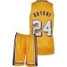 Amdrabola Lakers Kobe Bryant Kids Basketball Jersey Kit - Black & Yellow Includes Shorts (Ages 4-13) - Buy Online on GoSupps.com